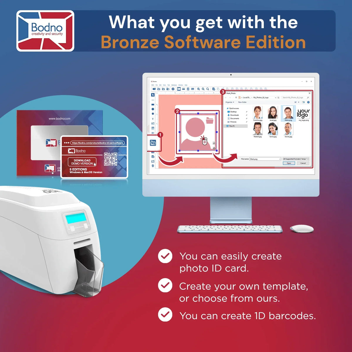 Magicard 300 ID Card Printer - Bodno 