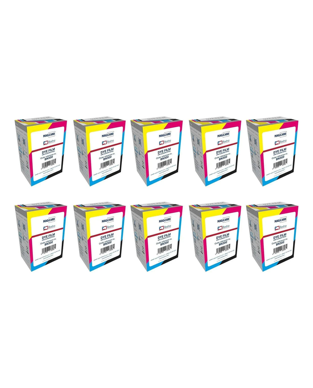 Magicard BN300 Color Ribbon for Magicard D printer - YMCKO - Bodno 