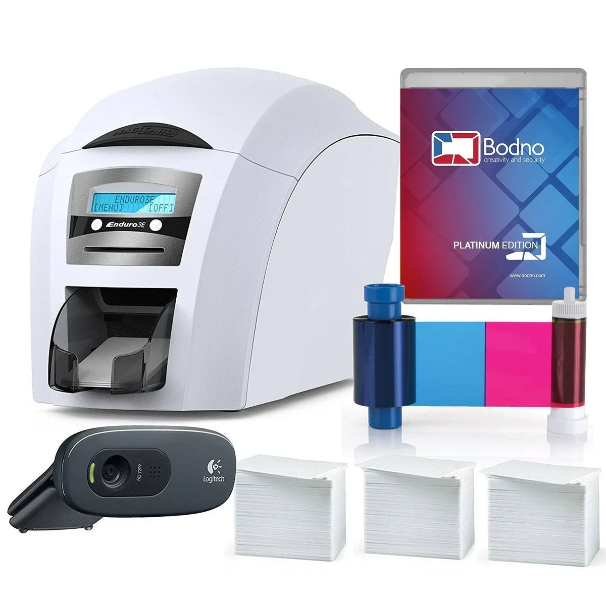 Magicard Enduro 3e ID Card Printer - Bodno 