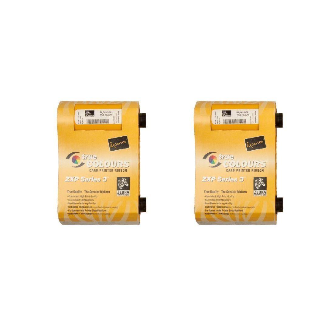 maxmini5g3セット Zebra ix Series color ribbon ZXP Series 3 YMCKO