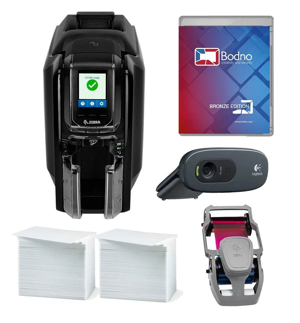 Zebra ZC100 ID Card Printer - Bodno 