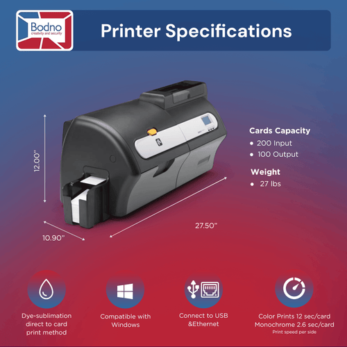 Zebra ZXP Series 7 ID Card Printer