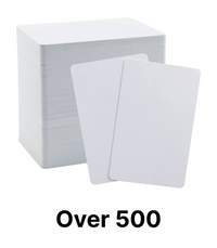 Over 500 cards