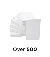 Over 500 cards