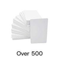 Over 500 cards