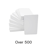 Over 500 cards