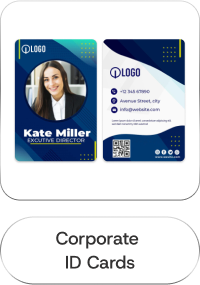 Example of a two-sided ID card
